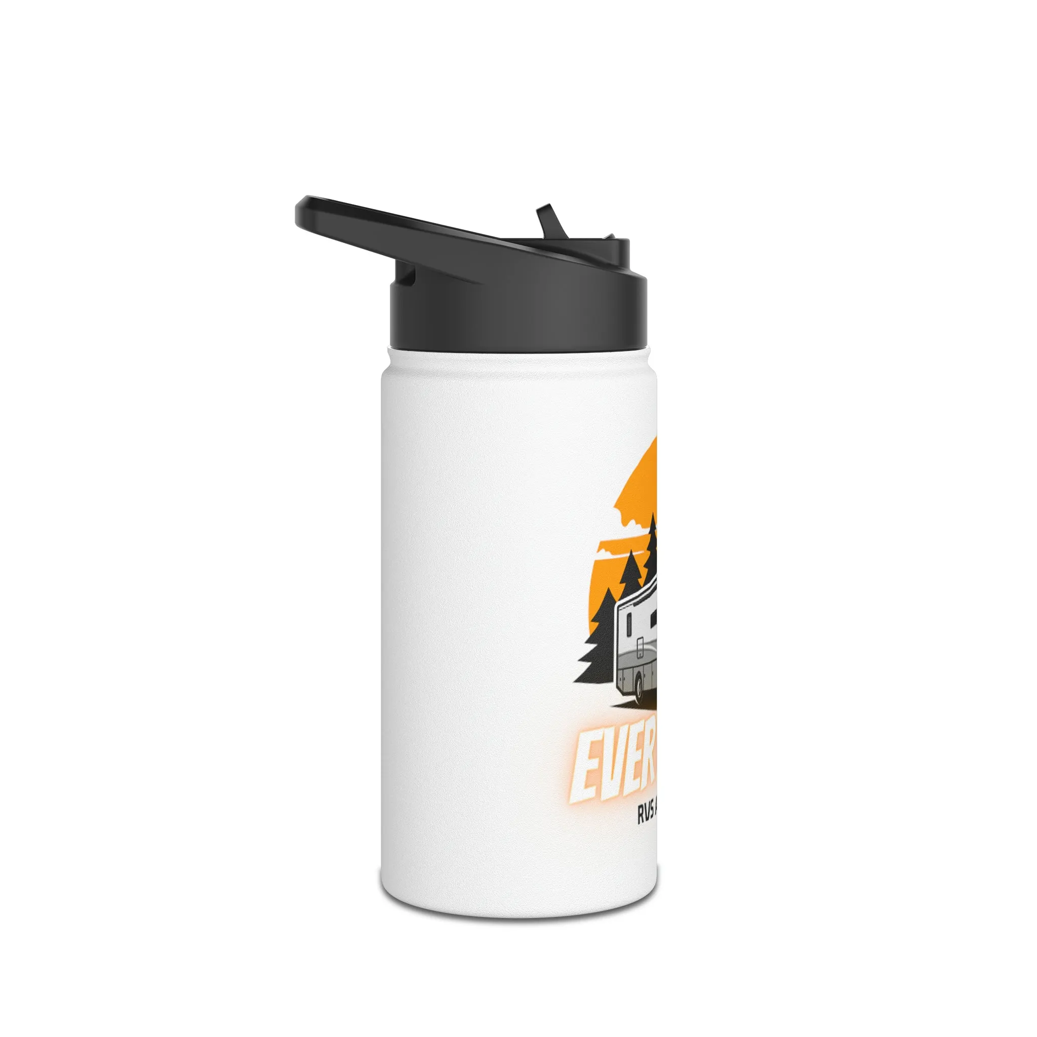 Stainless Steel Water Bottle, Standard Lid