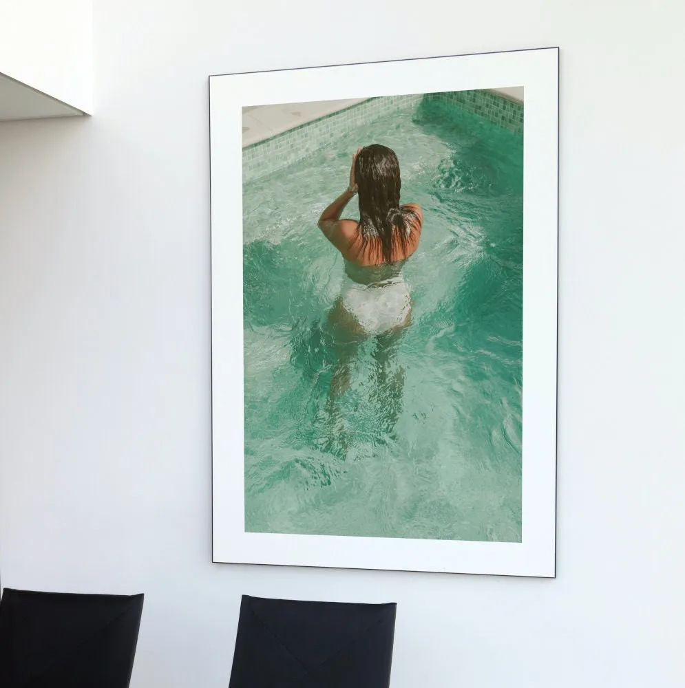 Summer Pool Days Fashion Posters Set Of 4 PRINTABLE WALL ART, Swimming Pool Art, Beach House Decor, Coastal Decor, Pastel Wall Art Classy