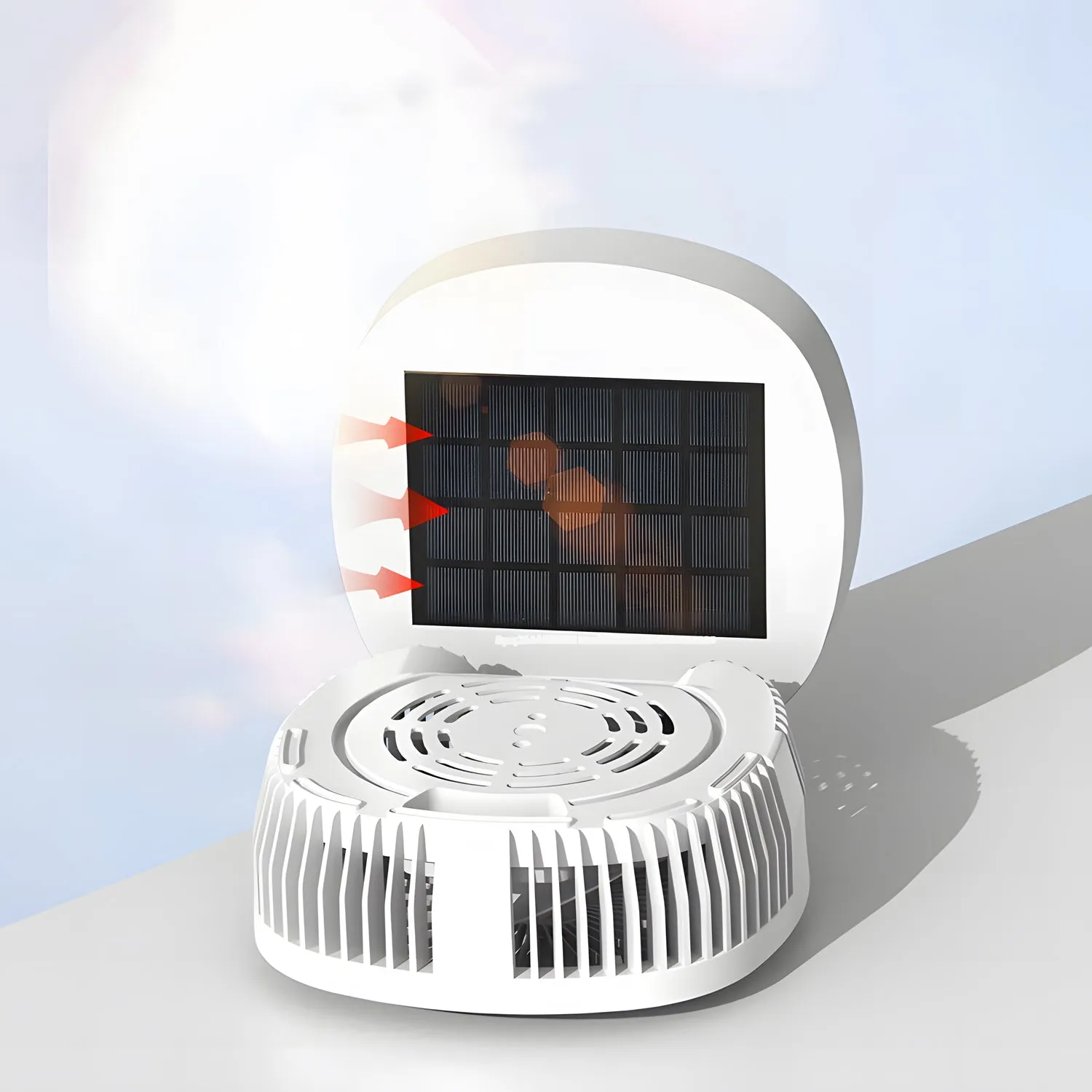 Sun Chill Solar-Powered Portable Fan