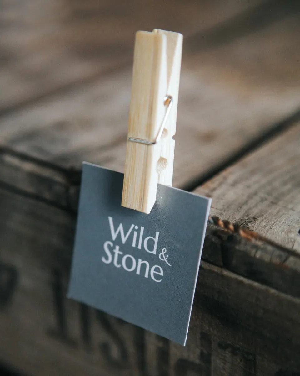 Wild & Stone 20 Biodegradable Bamboo Laundry Pegs