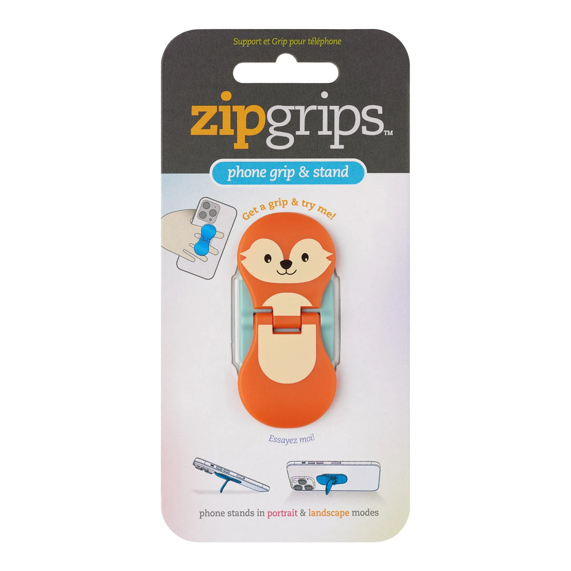 ZipGrips Phone Holder - Fox